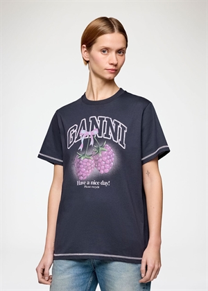 Raspberry tee Phantom A1050219 Ganni 